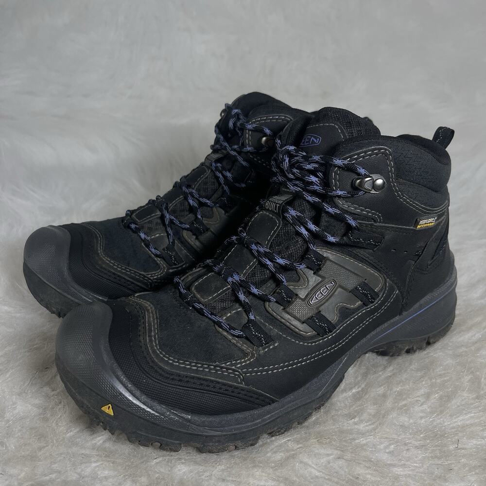 KEEN American Built Waterproof Hiking Boots Women’s US 9.5 W Black 1014901